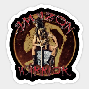 Amazon Warrior Sticker